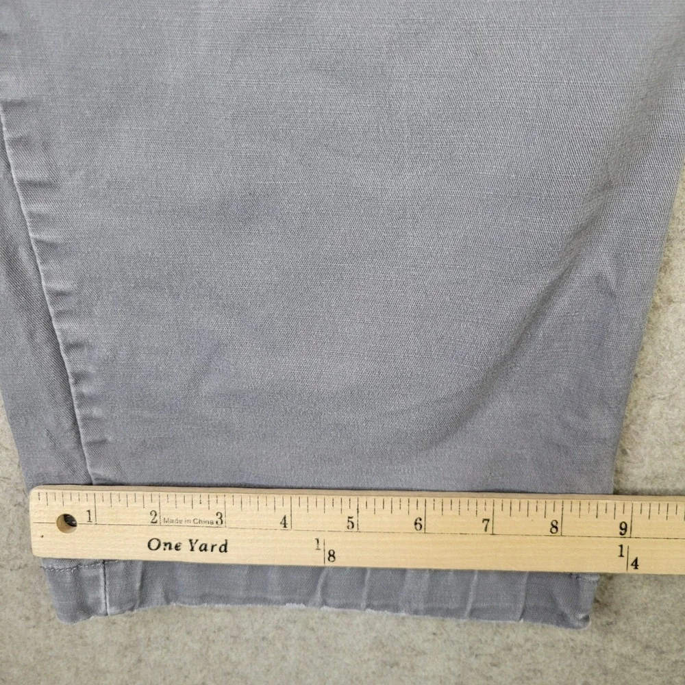 Duluth Trading Co Flex Ballroom Khakis Men's Pants Gray 40x30 Work Casual